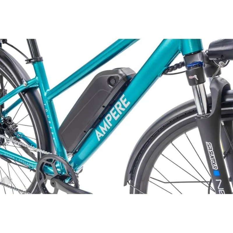 Ampere Tourer S Electric Bike Teal Blue-1